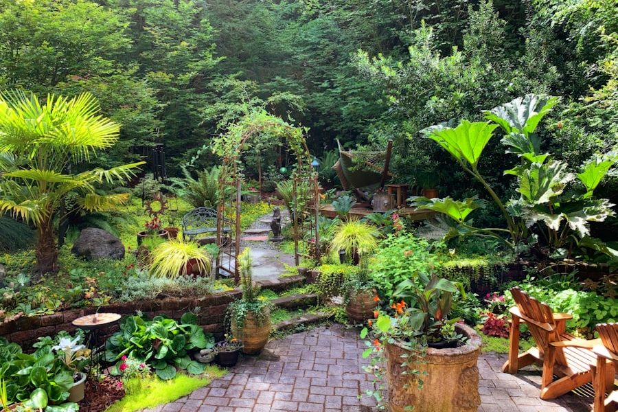 Photo Meditation garden