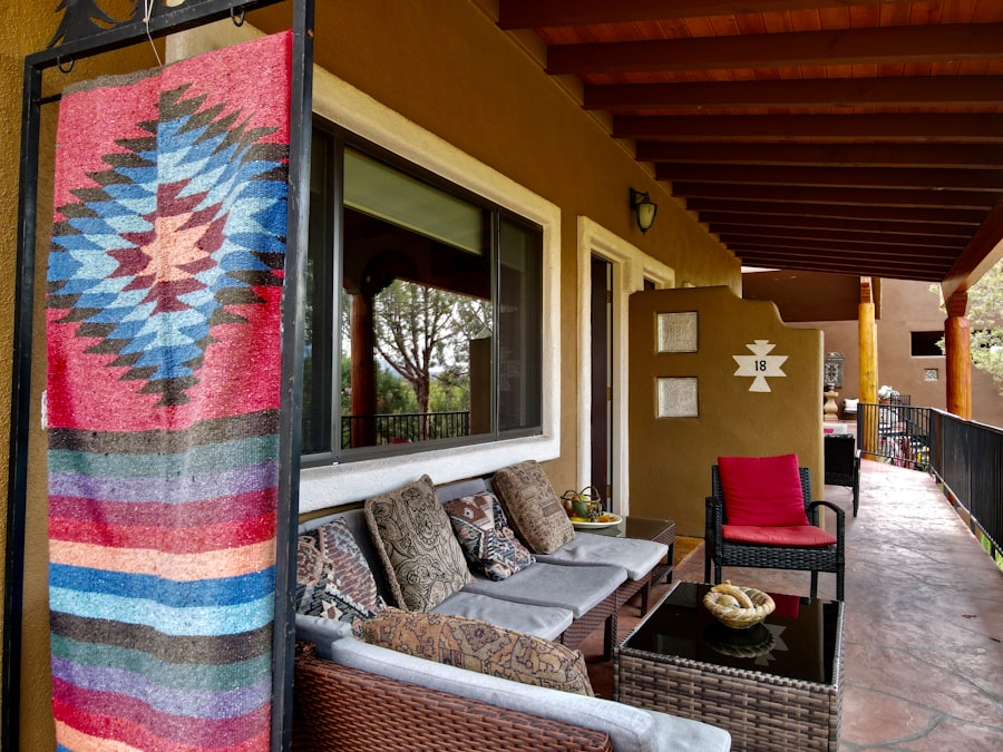Eco-friendly outdoor rug