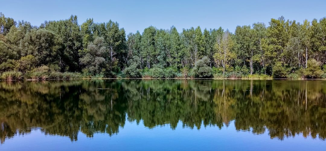 Photo Natural lake