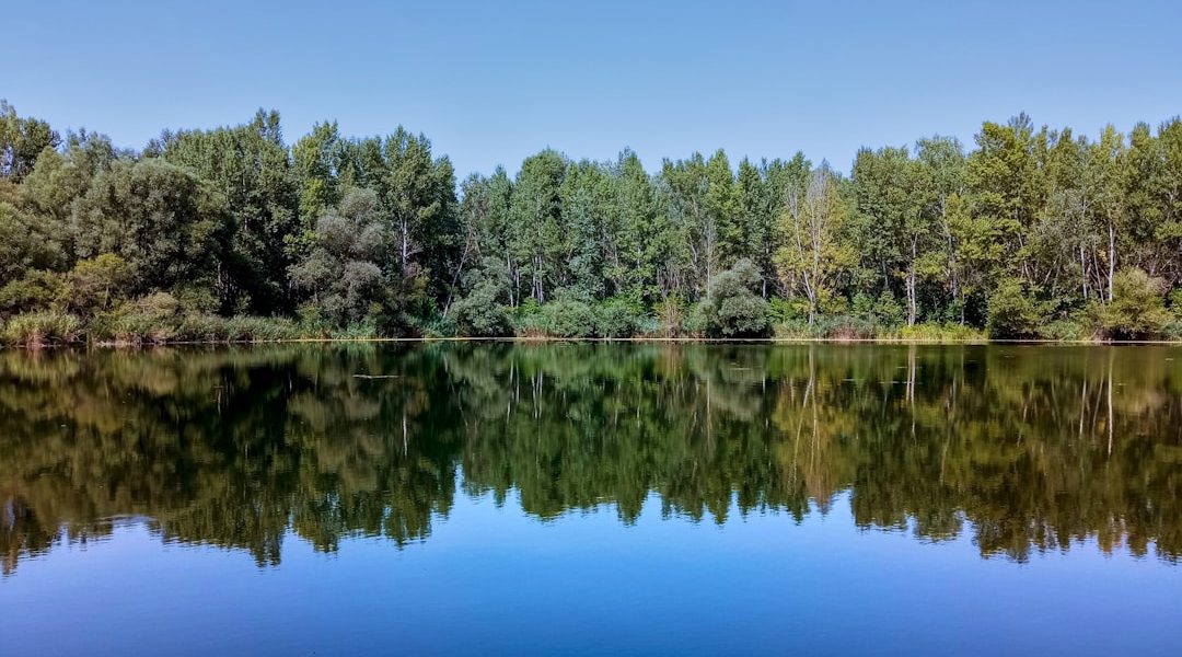 Photo Natural lake