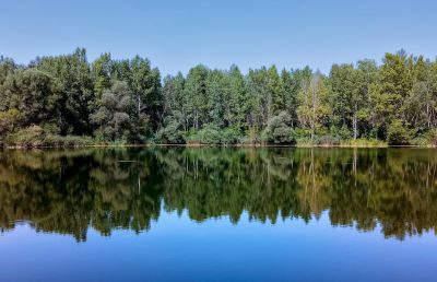 Photo Natural lake