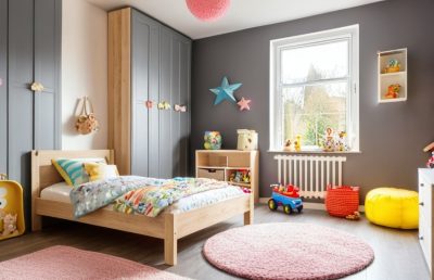 Photo Kinderkamer sfeer creëren met textuur