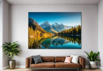 Photo canvas painting
