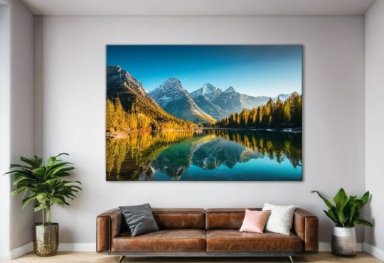 Photo canvas painting